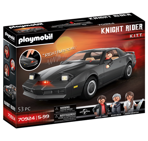 PLAYMOBIL KNIGHT RIDER - EL COCHE FANTÁSTICO