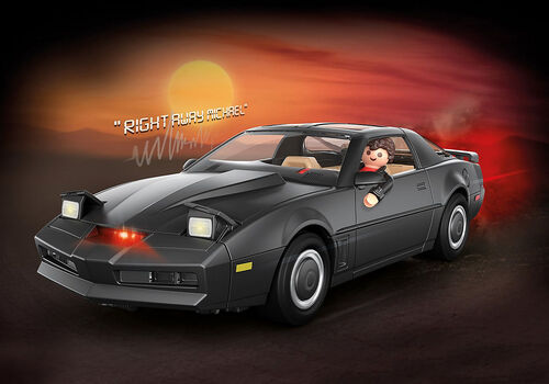 PLAYMOBIL KNIGHT RIDER - EL COCHE FANTÁSTICO