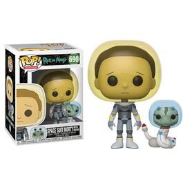 FUNKO POP! RICK & MORTY - MORTY TRAJE ESPACIAL Y SERPIENTE