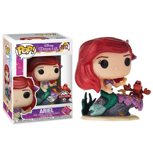 FUNKO POP! LA SIRENITA - PACK GLITTER: ÚRSULA Y ARIEL