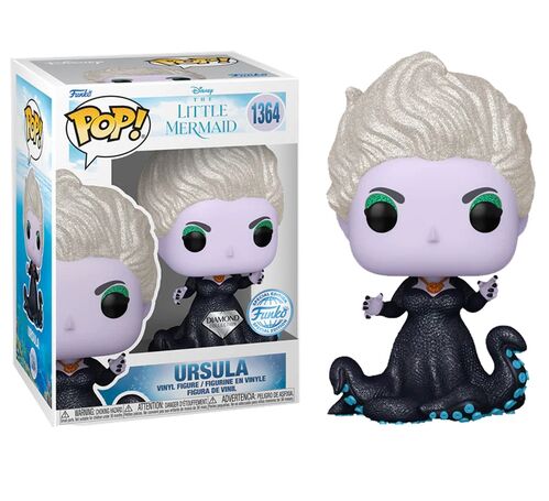 FUNKO POP! LA SIRENITA - PACK GLITTER: ÚRSULA Y ARIEL