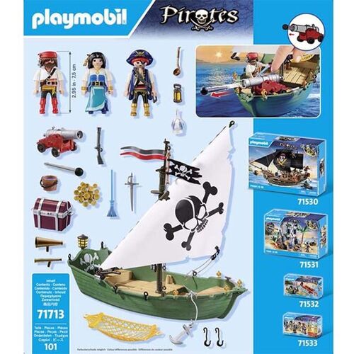 PLAYMOBIL - BARCO PIRATA
