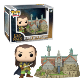 FUNKO POP! TOWN: EL SEÑOR DE LOS ANILLOS - ELROND EN RIVENDELL