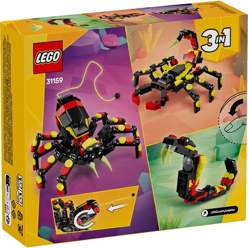 LEGO CREATOR 3 EN 1 - ARAÑA MISTERIOSA