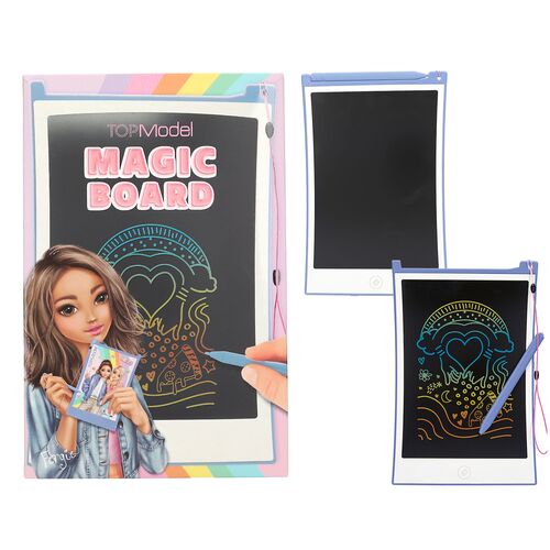 TOP MODEL - PIZARRA MÁGICA LILA