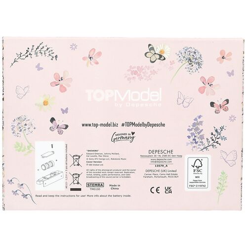 TOP MODEL - JOYERO GRANDE CON CÓDIGO Y SONIDO SUMMER FEELING