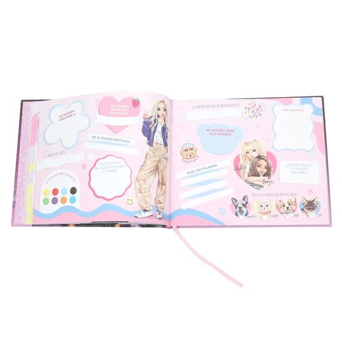 TOP MODEL MI LIBRO DE AMISTAD REBEL KITTY