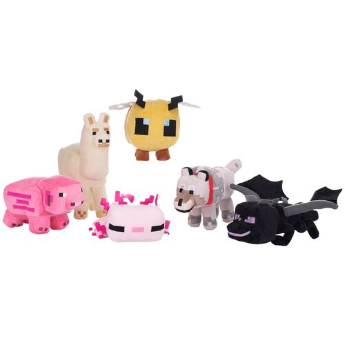 PELUCHE MINECRAFT: ANIMALES - ABEJA 30 CM
