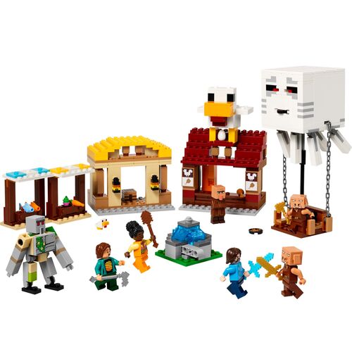 LEGO A MINECRAFT MOVIE - EL ATAQUE A LA ALDEA DEL GLOBO DE GHAST