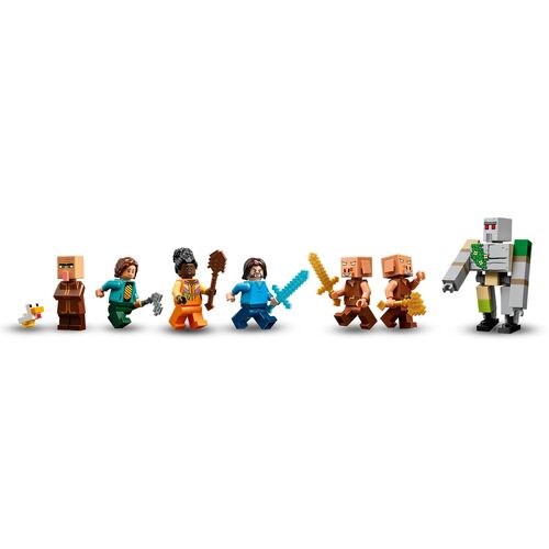 LEGO A MINECRAFT MOVIE - EL ATAQUE A LA ALDEA DEL GLOBO DE GHAST