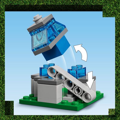 LEGO A MINECRAFT MOVIE - EL ATAQUE A LA ALDEA DEL GLOBO DE GHAST