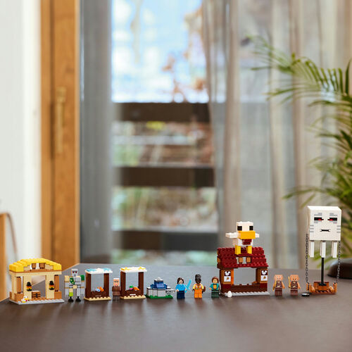 LEGO A MINECRAFT MOVIE - EL ATAQUE A LA ALDEA DEL GLOBO DE GHAST