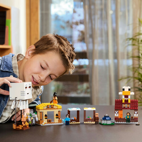 LEGO A MINECRAFT MOVIE - EL ATAQUE A LA ALDEA DEL GLOBO DE GHAST