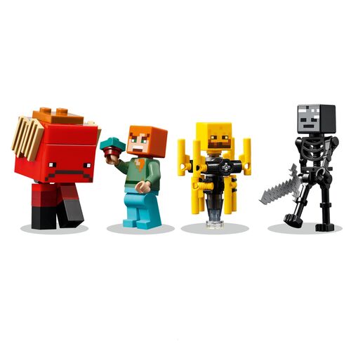 LEGO MINECRAFT - LA BATALLA DE LAVA DEL INFRAMUNDO