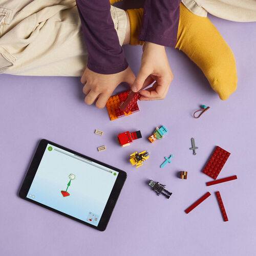 LEGO MINECRAFT - LA BATALLA DE LAVA DEL INFRAMUNDO