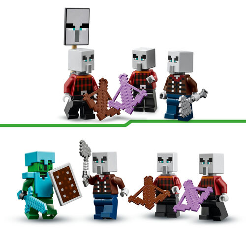 LEGO MINECRAFT - LA PATRULLA DEL DESIERTO DE LOS MALDEANOS