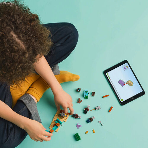 LEGO MINECRAFT - LA PATRULLA DEL DESIERTO DE LOS MALDEANOS