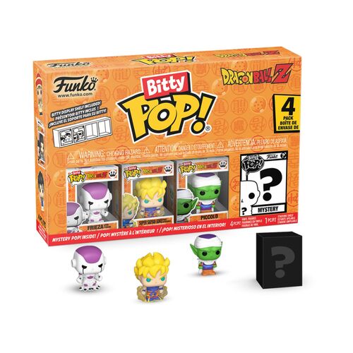 FUNKO BITTY POP! DRAGON BALL Z – FREEZER FORMA FINAL (100%), GOKU SUPER SAIYAN (PRIMERA APARICIÓN), PICCOLO Y ¿?