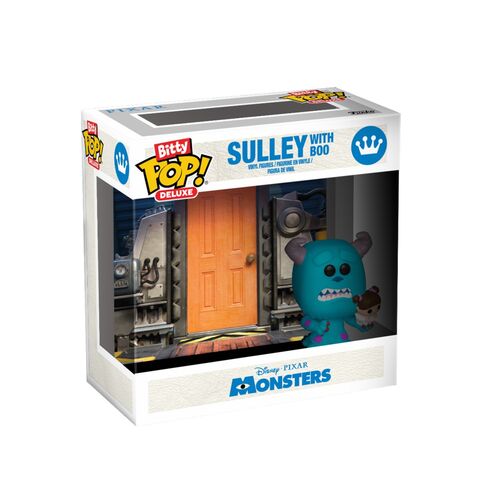 FUNKO BITTY POP! DELUXE DISNEY: MONSTRUOS S.A. – SULLEY CON BOO (PUERTA)