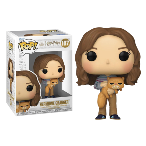 FUNKO POP! HARRY POTTER - HERMIONE GRANGER CON CROOKSHANKS