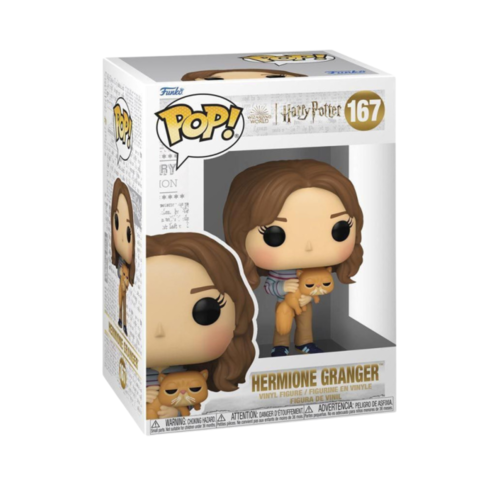 FUNKO POP! HARRY POTTER - HERMIONE GRANGER CON CROOKSHANKS