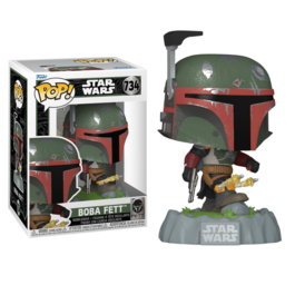FUNKO POP! STAR WARS: EL LEGADO DE FETT – BOBA FETT CON COHETES