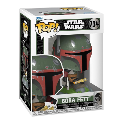 FUNKO POP! STAR WARS: EL LEGADO DE FETT – BOBA FETT CON COHETES