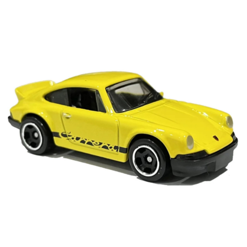 HOT WHEELS - BAJA BLAZERS - FACTORY FRESH - PORSCHE 911 CARRERA RS 2.7 (46/250) - (HALF CARD) YELLOW