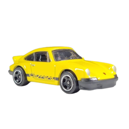 HOT WHEELS - BAJA BLAZERS - FACTORY FRESH - PORSCHE 911 CARRERA RS 2.7 (46/250) - (HALF CARD) YELLOW