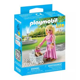 PLAYMOBIL - CHICA CON CHIHUAHUA