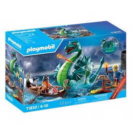 PLAYMOBIL - VIKINGOS CON MONSTRUO MARINO