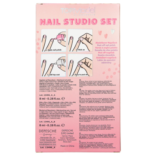 TOP MODEL SET DE ESTUDIO DE UÑAS BEAUTY AND ME