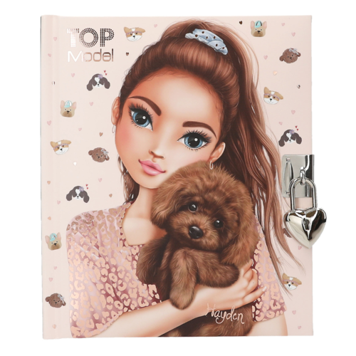 TOP MODEL DIARIO PERRITO DOGGY CON CANDADO