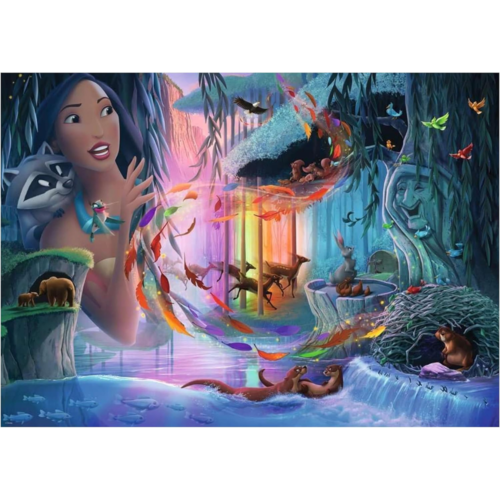 RAVENSBURGER PUZLE CASTILLOS DISNEY: POCAHONTAS - 1000 PIEZAS