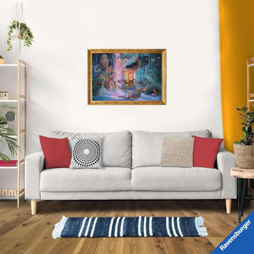 RAVENSBURGER PUZLE CASTILLOS DISNEY: POCAHONTAS - 1000 PIEZAS