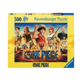 RAVENSBURGER PUZLE ONE PIECE - LAS AVENTURAS DE LOS PIRATAS 500 PIEZAS