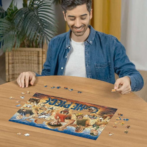 RAVENSBURGER PUZLE ONE PIECE - LAS AVENTURAS DE LOS PIRATAS 500 PIEZAS