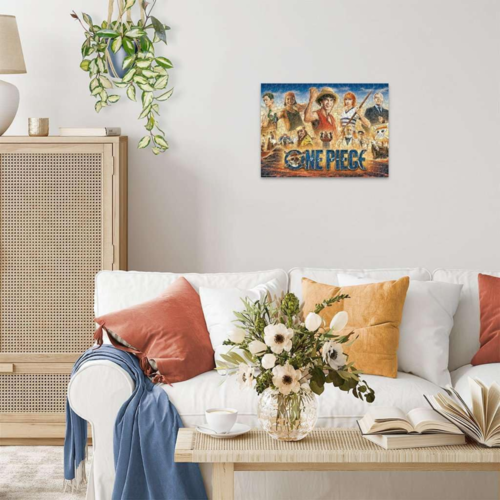 RAVENSBURGER PUZLE ONE PIECE - LAS AVENTURAS DE LOS PIRATAS 500 PIEZAS