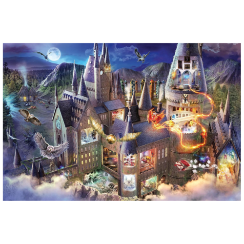 RAVENSBURGER PUZLE HARRY POTTER CASTILLO HOGWARTS 3000 PIEZAS