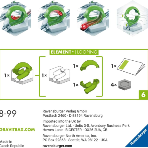 RAVENSBURGER GRAVITRAX LOOPING