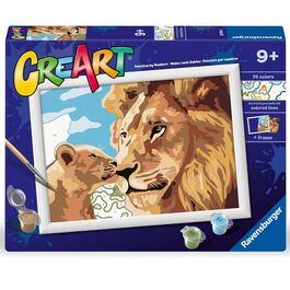 RAVENSBURGER CREART - LEÓN Y CACHORRO