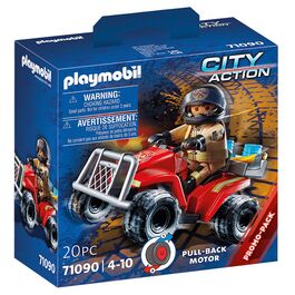 QUAD DE RESCATE DE INCENDIOS DE PLAYMOBIL