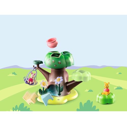 PLAYMOBIL 1.2.3 & DISNEY - WINNIE THE POOH Y PIGLET EN LA CASA DEL ÁRBOL