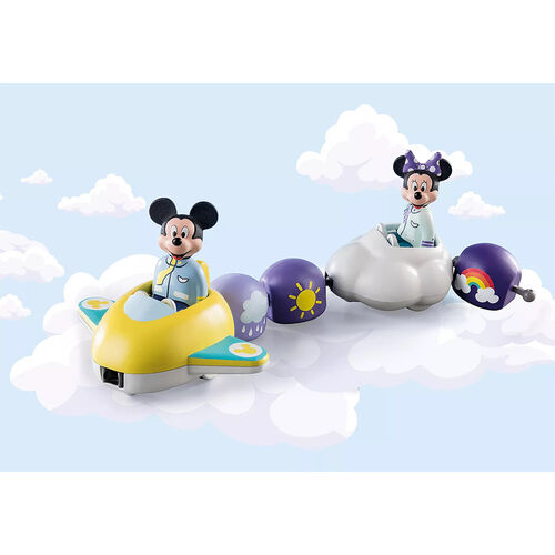 PLAYMOBIL 1.2.3 & DISNEY - TREN NUBE DE MICKEY Y MINNIE