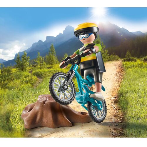 PLAYMOBIL - CICLISTA DE MONTAÑA