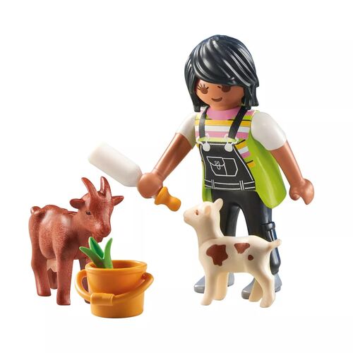 PLAYMOBIL - MUJER CON CABRAS