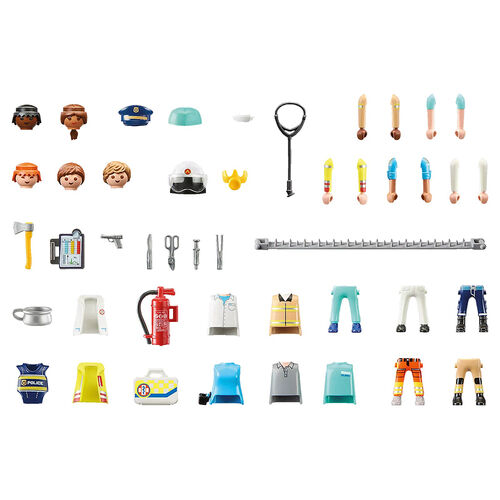 PLAYMOBIL MY FIGURES - EQUIPO DE RESCATE