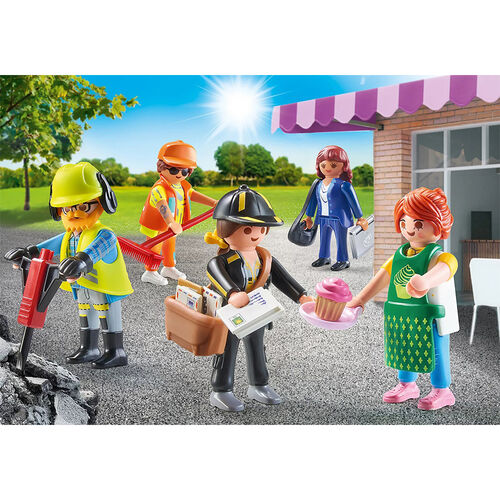 PLAYMOBIL MY FIGURES - VIDA EN LA CIUDAD