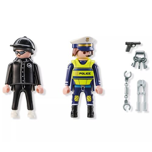 PLAYMOBIL DUO PACK - POLICÍA Y LADRÓN