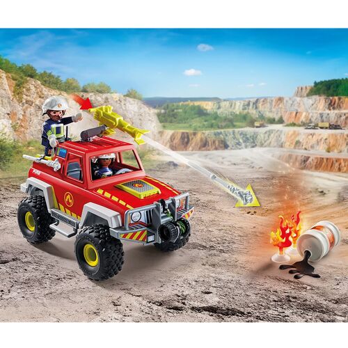 PLAYMOBIL - CAMIÓN DE BOMBEROS